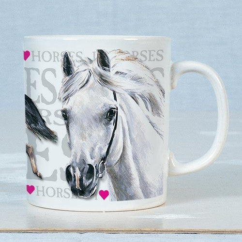 Chunky Mug  'I Love Horses' - SHOP HORSE
