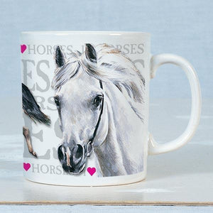 Chunky Mug  'I Love Horses' - SHOP HORSE