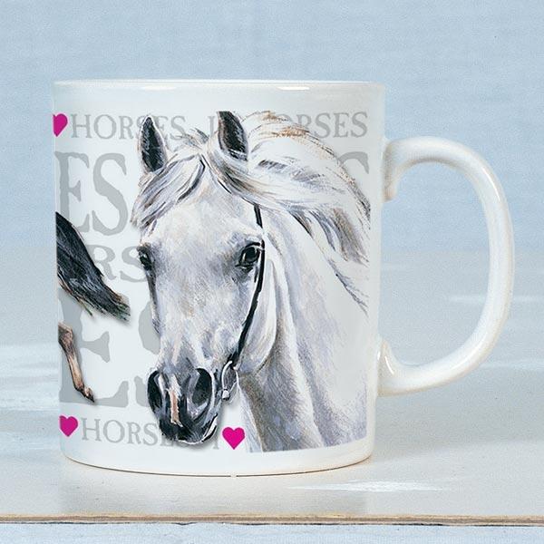Chunky Mug  'I Love Horses' - SHOP HORSE