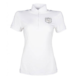 Cavallino Marino Polo de concours Rimini Mesh -Blanc XL - SHOP HORSE