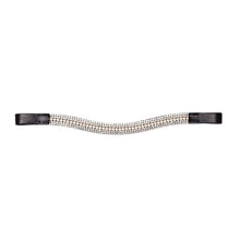 Load image into Gallery viewer, Caldene Frontal Wave Strass et Perle - SHOP HORSE
