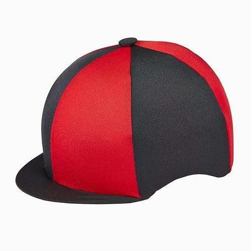 Capz Toque Bicolore Rouge et Noir - SHOP HORSE