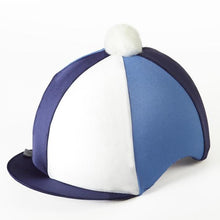 Load image into Gallery viewer, Capz Toque Tri-Couleur avec Pompom - SHOP HORSE
