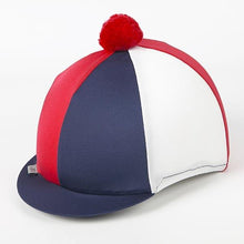 Load image into Gallery viewer, Capz Toque Tri-Couleur avec Pompom - SHOP HORSE
