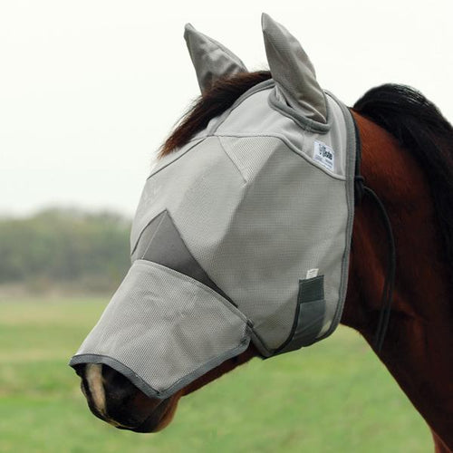 Cashel Crusader Masque Anti-UV 70% avec Oreilles et Nez - SHOP HORSE