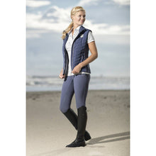 Load image into Gallery viewer, Cavallino Marino Gilet Soft Powder - Bleu - SHOP HORSE
