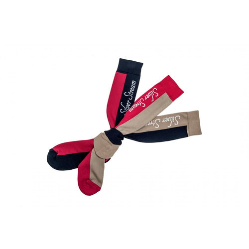 Cavallino Marino Chaussettes Silver Stream - SHOP HORSE