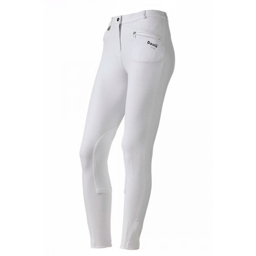 Daslo Culottes Equitation Blanc - SHOP HORSE