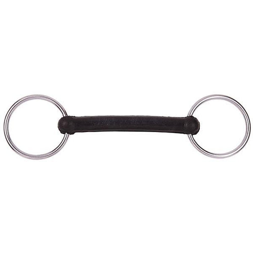 Axxel Mors Droit en Caoutchouc Flexi - SHOP HORSE