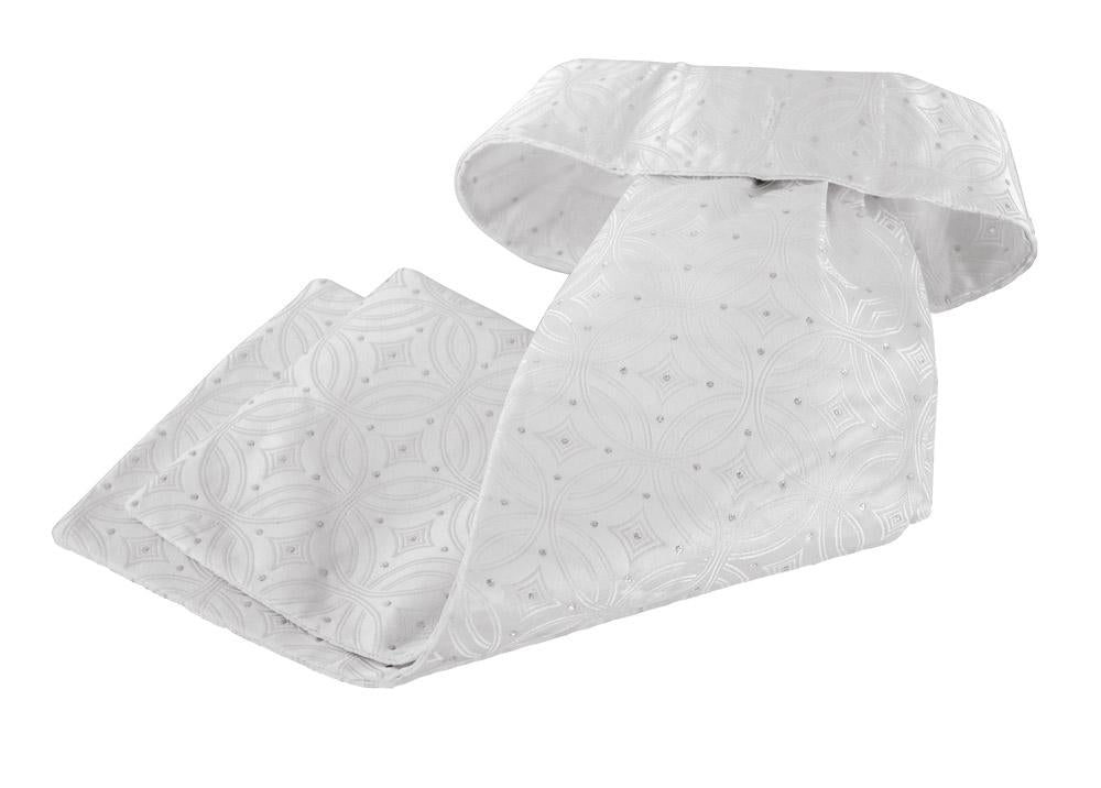 Cravate de Dressage Pois Argent